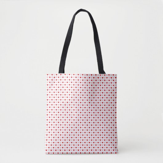 hart tote bag (Voorkant)