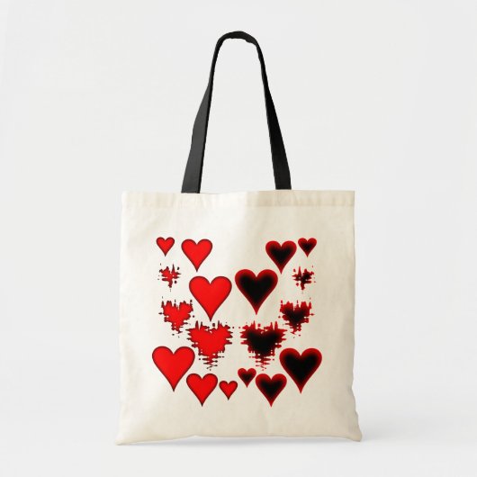 hart tote bag (Voorkant)