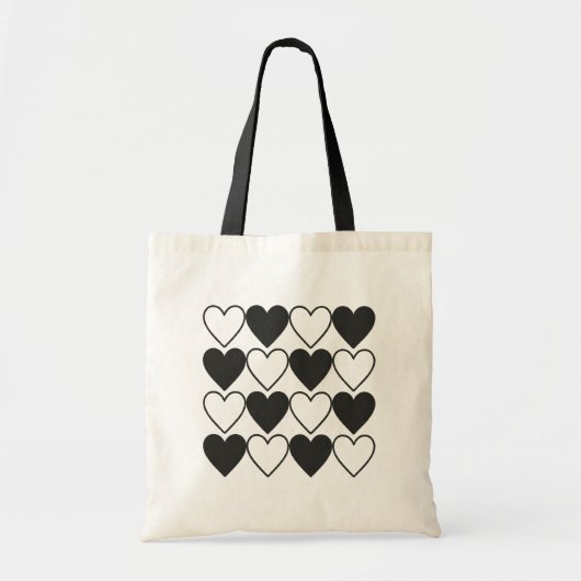 hart tote bag (Voorkant)