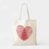 Hart Tote Bag (Achterkant)