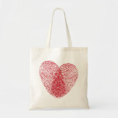 Hart Tote Bag (Voorkant)