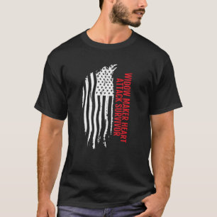Hart Transplant Geïnspireerde weduwe Maker Verwan T-shirt
