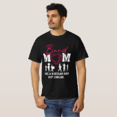 Hart Trots Marching Band Mam Als een Regular Mom B T-shirt (Voorkant volledig)