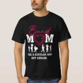 Hart Trots Marching Band Mam Als een Regular Mom B T-shirt (Voorkant)