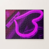 hart twee hart puzzel legpuzzel (Horizontaal)