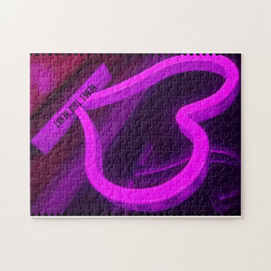 hart twee hart puzzel legpuzzel (Horizontaal)