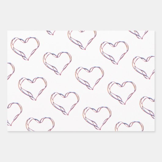 Hart valentijn inpakpapier (Voorkant 3)