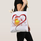 Hart Valentijn Tote Bag (Dichtbij)