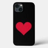 Hart Valentijnsdag Liefde Hart Case-Mate iPhone Case (Achterkant)