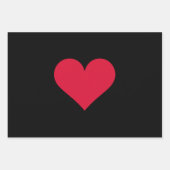 Hart Valentijnsdag Liefde Hart Inpakpapier Vel (Voorkant)