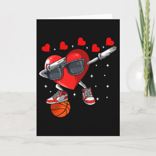 Hart Valentijnsdag Sketll Speler Liefhebber Voor M Kaart