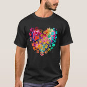 Hart Valentijnsdag T-shirt (Voorkant)
