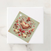 hart Valentijnsdag xoxo Bedankjes Labels (In situ)