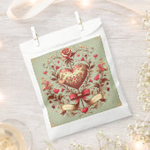  hart Valentijnsdag xoxo Bedankzakje (Geknipt)
