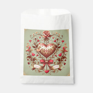  hart Valentijnsdag xoxo Bedankzakje