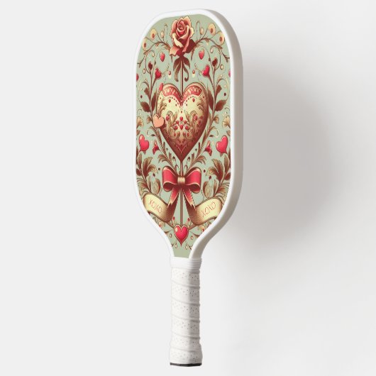  hart Valentijnsdag xoxo Pickleball Paddle (Links)