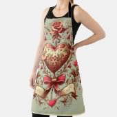  hart Valentijnsdag xoxo Schort (Insitu)