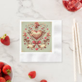 hart Valentijnsdag xoxo Servet (Insitu)