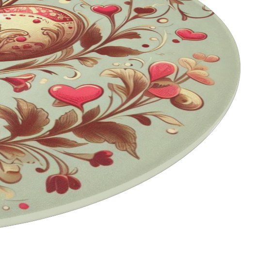  hart Valentijnsdag xoxo Snijplank (Hoek)