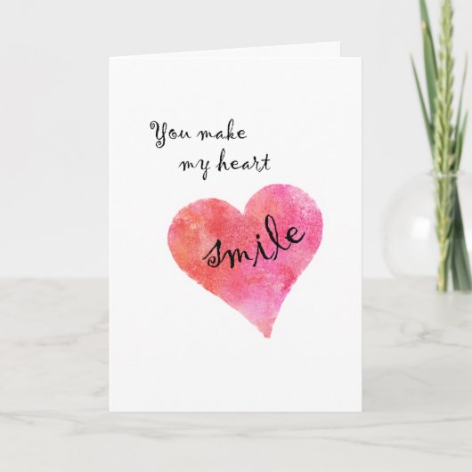 Hart Valentijnskaart voor die speciale iemand Kaart (Voorkant)