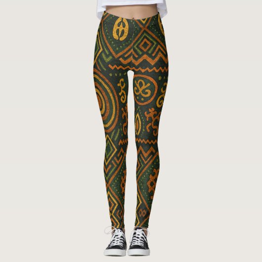 Hart van Afrika Leggings (Voorkant)