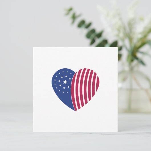  hart van Amerika (Staand voorkant)