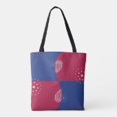 Hart van Amerika (Duo) Tote Bag (Achterkant)