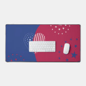 Hart van Amerika (Star) Desk Mat (Keyboard & Muis)