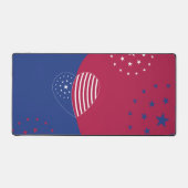 Hart van Amerika (Star) Desk Mat (Voorkant)