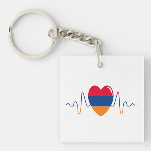 Hart van Armenië Sleutelhanger (voorkant)