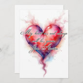 Hart van Austin  Feestdagenkaart (Voorkant / Achterkant)