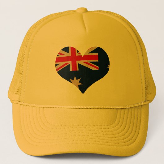 Hart van Australië Trucker Pet (Voorkant)