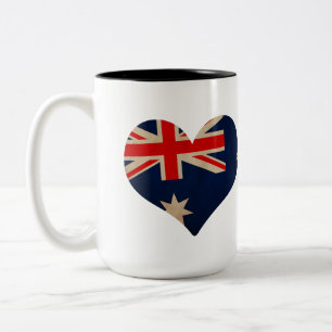 Hart van Australië Tweekleurige Koffiemok