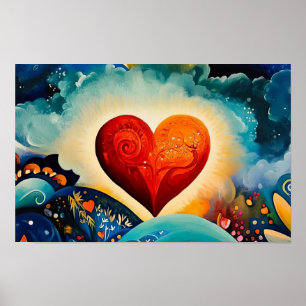 Hart van Barmhartigheid Poster