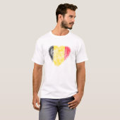 Hart van België T-shirt (Voorkant volledig)