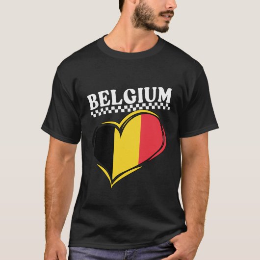 Hart van België T-shirt (Voorkant)
