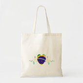 Hart van Brazilië Tote Bag (Voorkant)