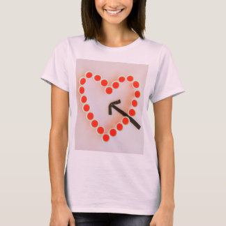 hart van bril dames t-shirt