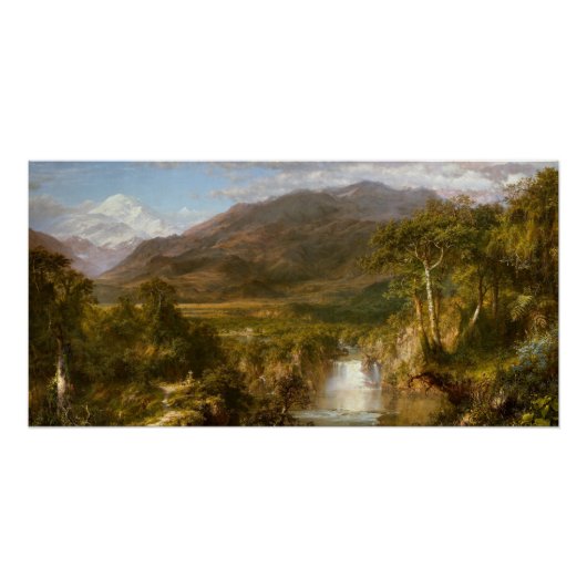 Hart van de Andes 1859 Poster (Voorkant)