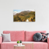 Hart van de Andes (Zuid-Amerikaans landschap) Canvas Afdruk (Insitu (Woonkamer))