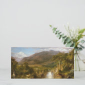 Hart van de Andes (Zuid-Amerikaans landschap) Kaart (Staand voorkant)