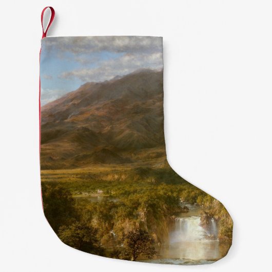 Hart van de Andes (Zuid-Amerikaans landschap) Kleine Kerstsok (Voorkant)