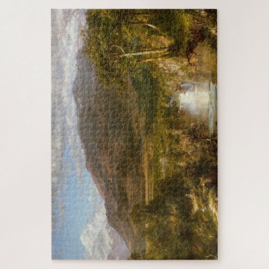 Hart van de Andes (Zuid-Amerikaans landschap) Legpuzzel (Verticaal)