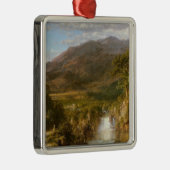 Hart van de Andes (Zuid-Amerikaans landschap) Metalen Ornament (Rechts)