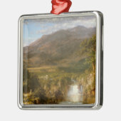 Hart van de Andes (Zuid-Amerikaans landschap) Metalen Ornament (Links)