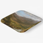 Hart van de Andes (Zuid-Amerikaans landschap) Papieren Bordje (Gebogen)