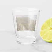 Hart van de Andes (Zuid-Amerikaans landschap) Shot Glas (Achterkant)