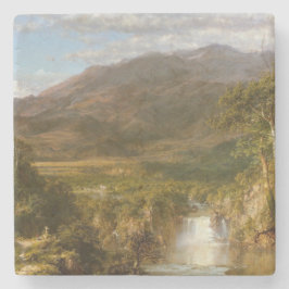 Hart van de Andes (Zuid-Amerikaans landschap) Stenen Onderzetter