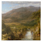 Hart van de Andes (Zuid-Amerikaans landschap) Tegeltje (Voorkant)