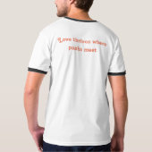 Hart van de berg T-Shirt - Liefde ontmoet Adventus (Achterkant volledig)